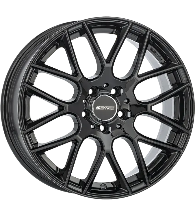 GMP Italia BERGHEM Glossy Black 8,50x20 5x112,00 ET37,00