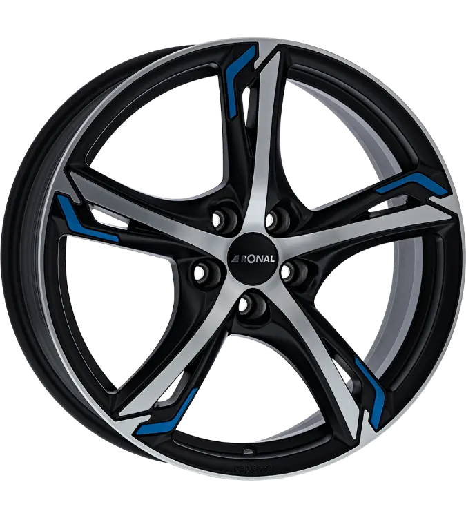 Ronal R62 Trend Blue 7,50x18 5x120,00 ET42,00