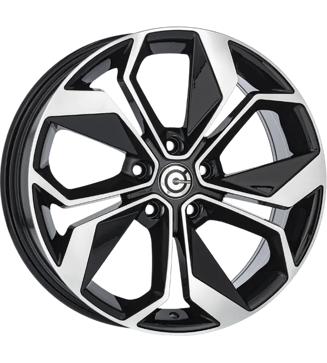 Carbonado Raptor Black Polished 6,50x16 5x114,30 ET45,00