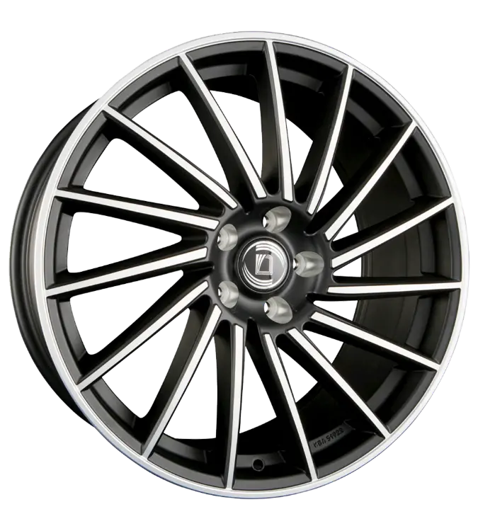 DIEWE BRIOSA BLACK MACHINED 8,50x19 5x108,00 ET43,00