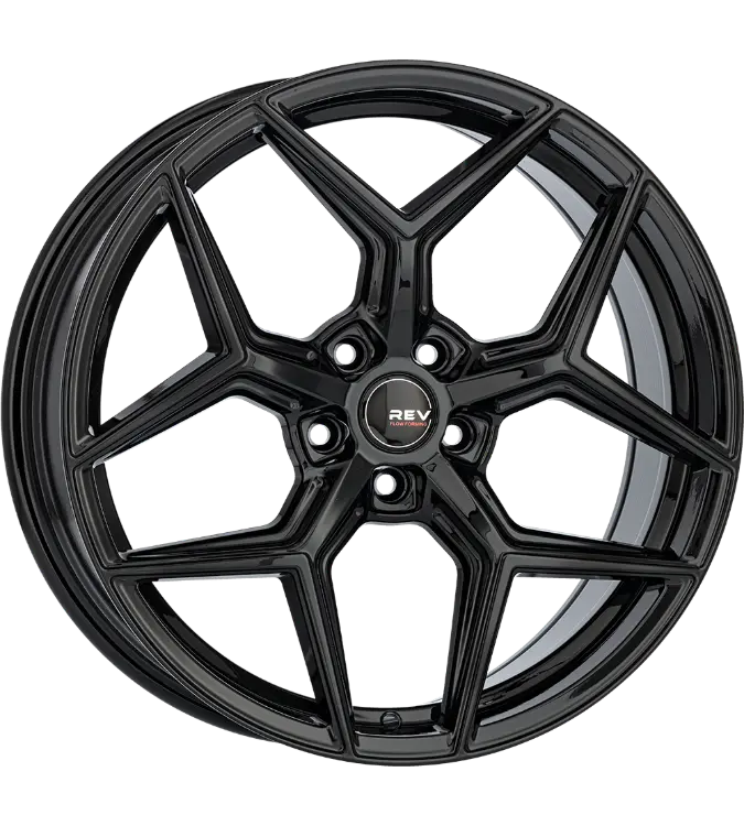 REVATIVO Comet FF Gloss Black 7,00x17 5x108,00 ET45,00