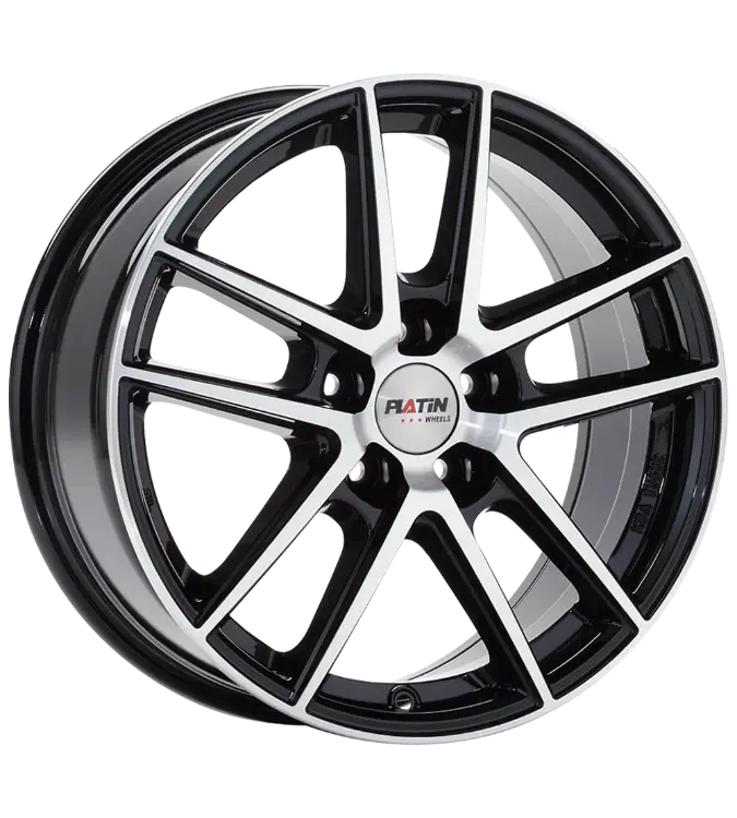 PLATIN Wheels P 73 Black Polished 7,50x18 5x108,00 ET45,00