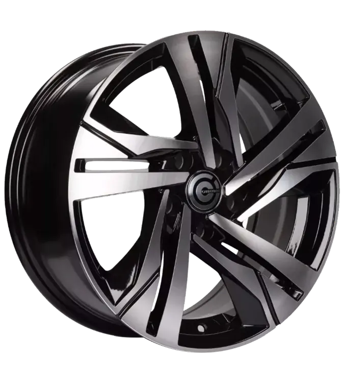 Carbonado Lens Black Polished 7,00x16 4x108,00 ET25,00