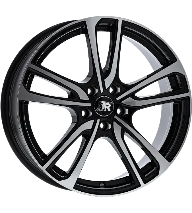 Racer WAVE LIGHT Black Polished 7,00x17 5x108,00 ET42,00