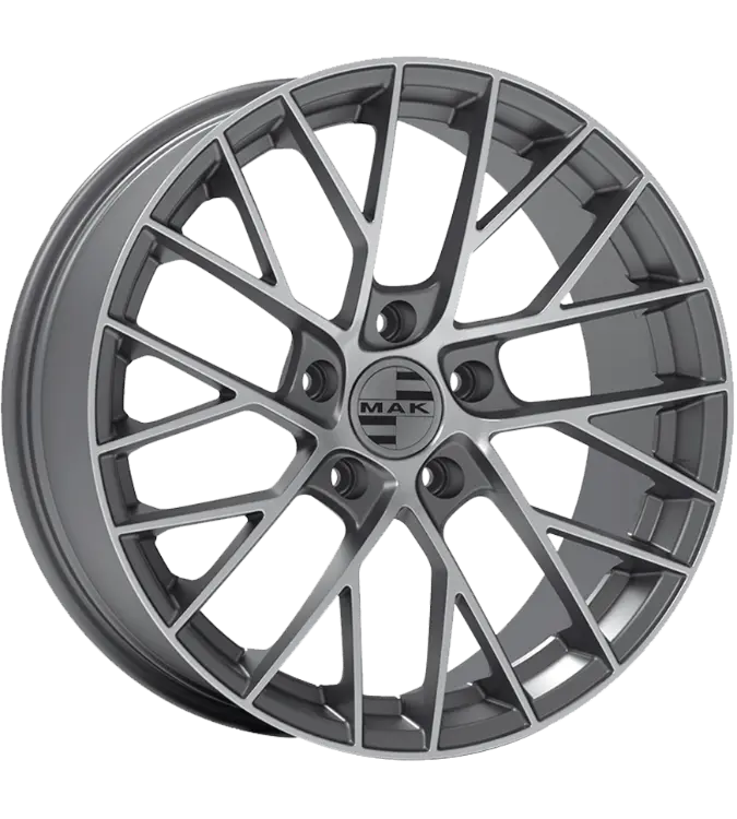 MAK Monaco Gun Metallic Mirror 8,50x20 5x130,00 ET57,00