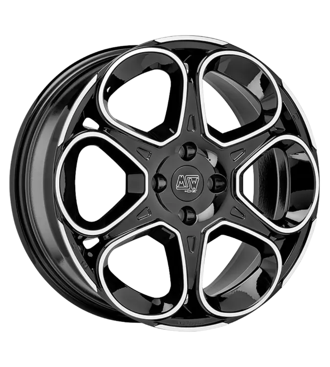 MSW 83 Black Polished 7,00x17 4x108,00 ET32,00