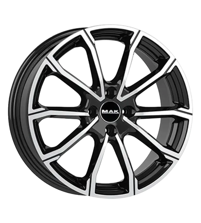 MAK DaVinci 4 Black Mirror 6,50x17 4x108,00 ET32,00