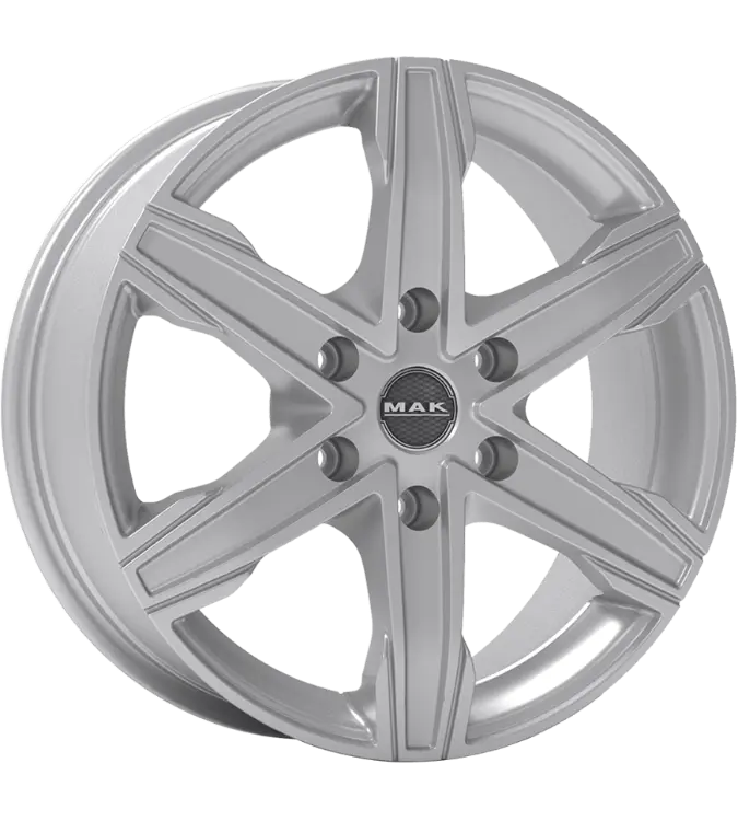 MAK King 6 Silver 7,50x17 6x114,30 ET45,00