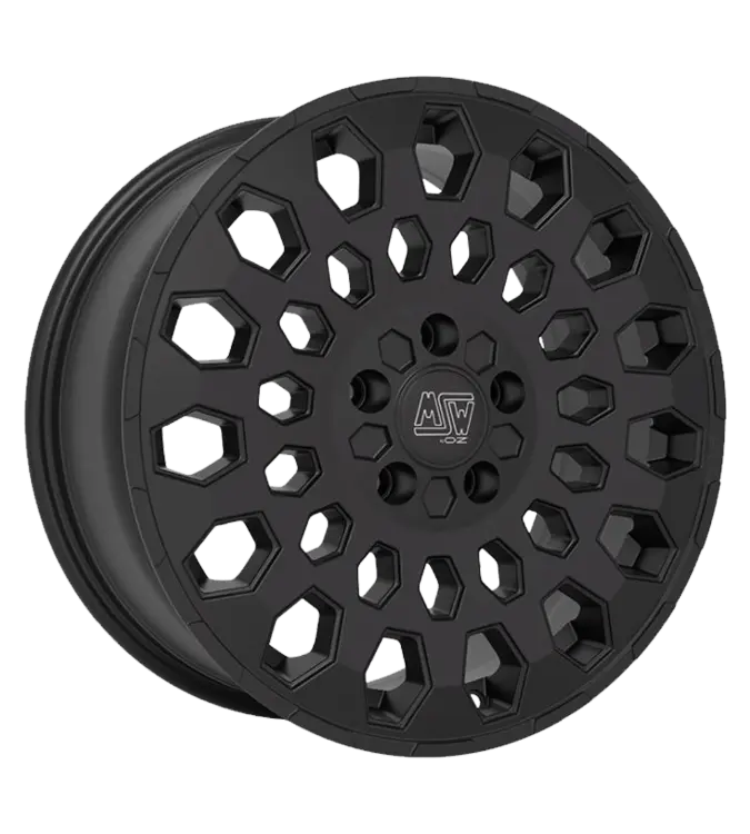 MSW 99 VAN Matt Black 8,00x18 5x120,00 ET45,00