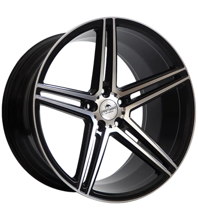 FORZZA Bosan Black Matt Faced Machined 9,00x20 5x112,00 ET25,00