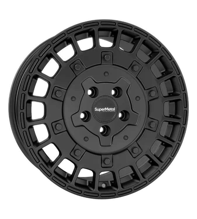 SuperMetal Rig Black matt 8,00x18 5x120,00 ET40,00