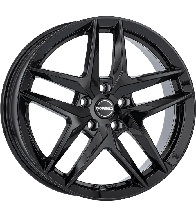Borbet Z black glossy 8,50x20 5x112,00 ET43,00