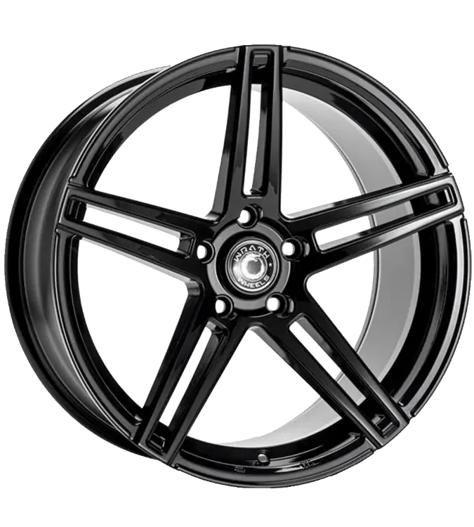 WRATH WHEELS WF-1 Black Gloss 9,00x18 5x120,00 ET40,00