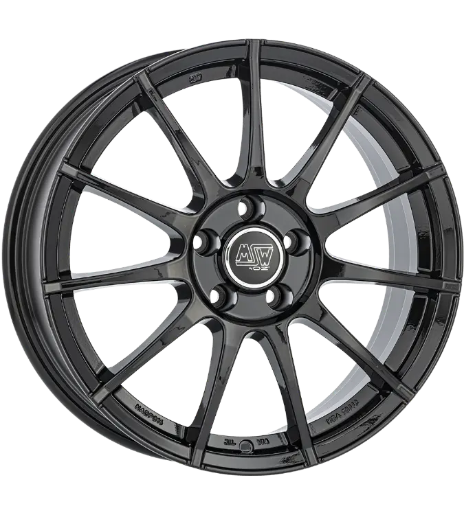 MSW 85 Gloss Black 6,00x14 4x108,00 ET37,00
