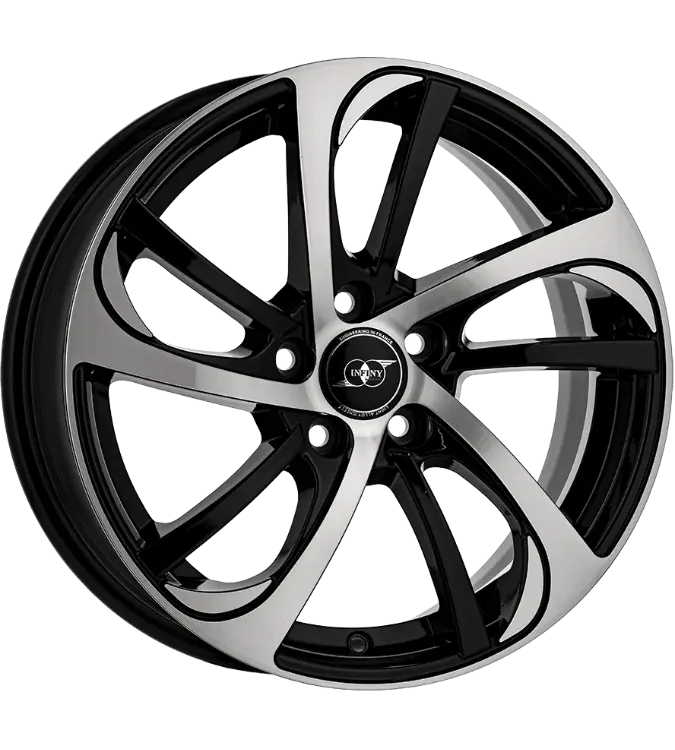 Infiny Individual PARIS Black Machined 7,50x18 5x108,00 ET35,00