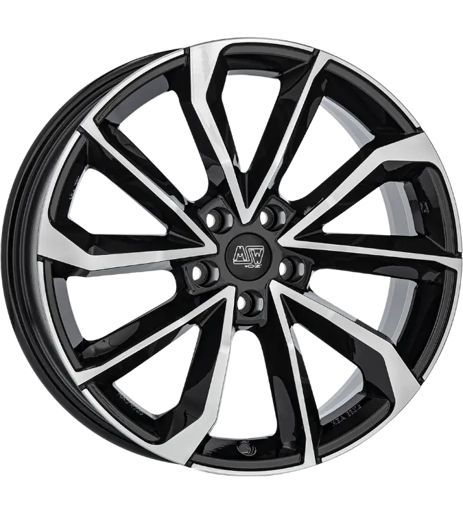 MSW 42 Black Polished 8,00x18 5x108,00 ET45,00