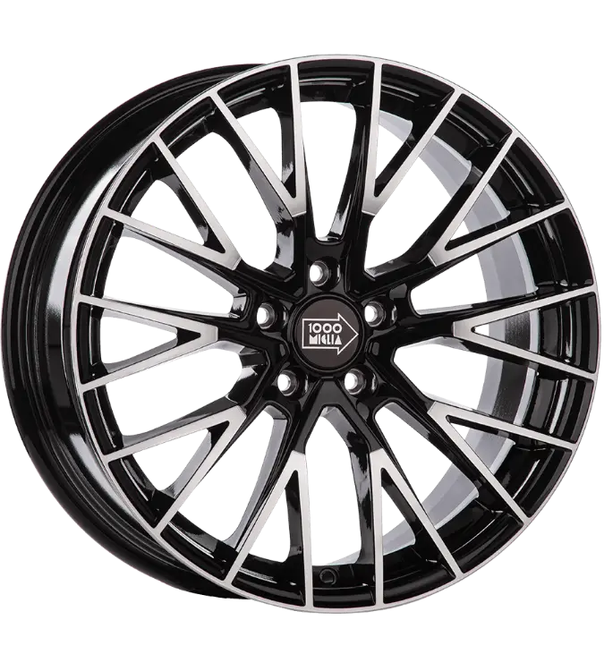 Mille Miglia MM1009 Black Polished 8,00x18 5x112,00 ET35,00
