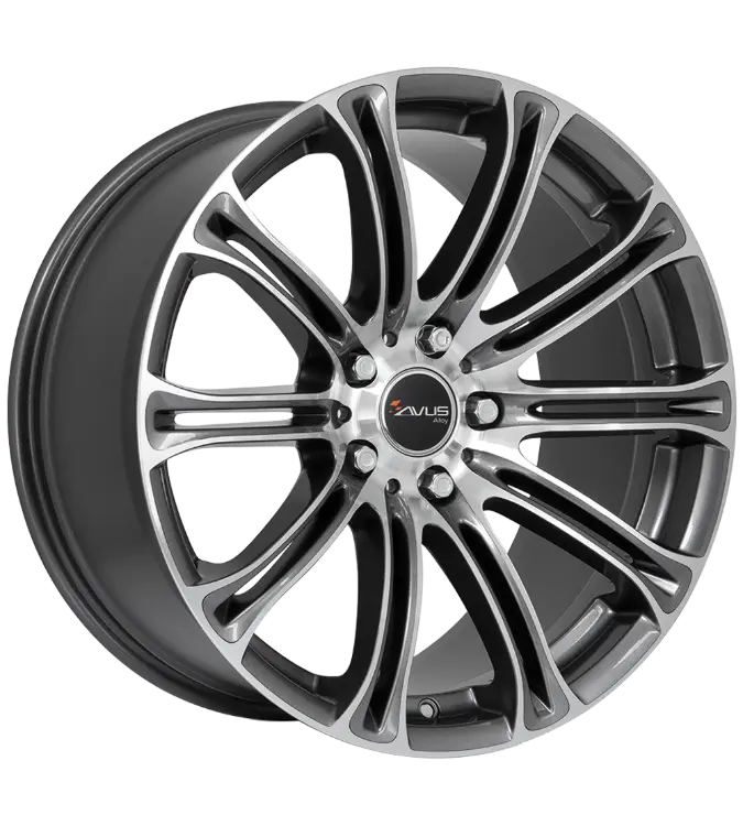 AVUS Racing AC-MB1 - Anthracite Polished 8,50x20 5x120,00 ET35,00