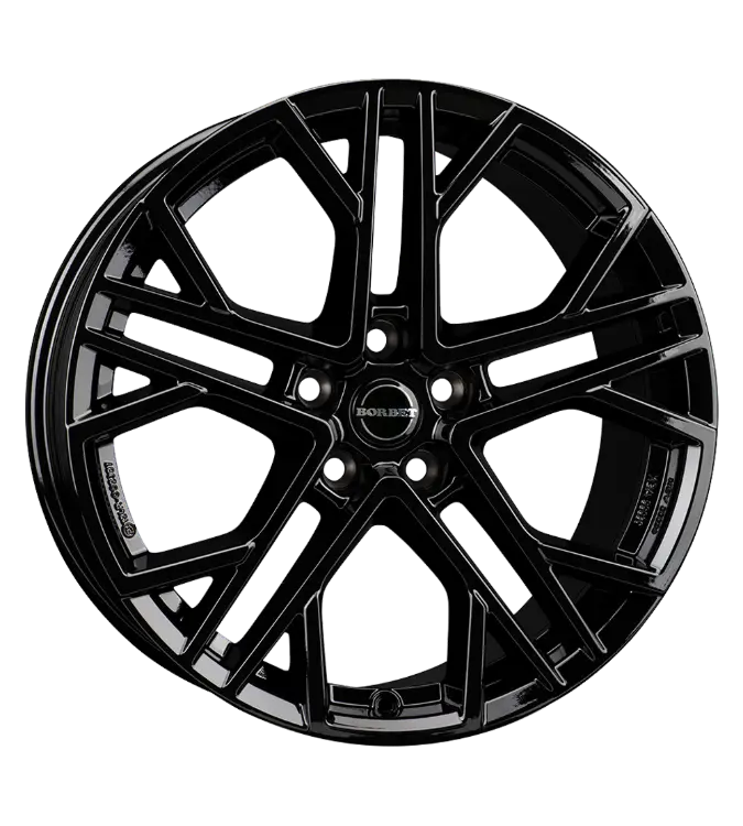 Borbet XV black glossy 8,50x19 5x108,00 ET45,00