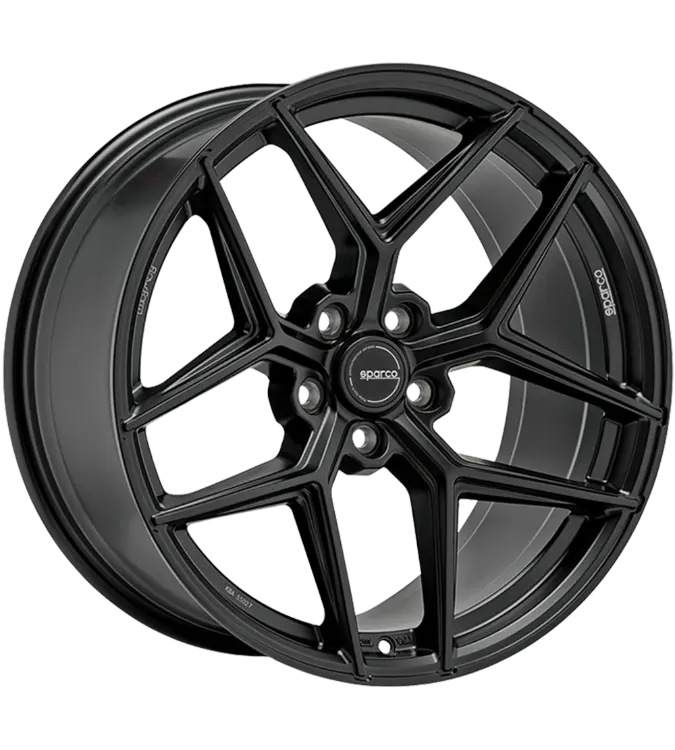 Sparco FF3 Matt Black 8,00x18 5x114,30 ET45,00