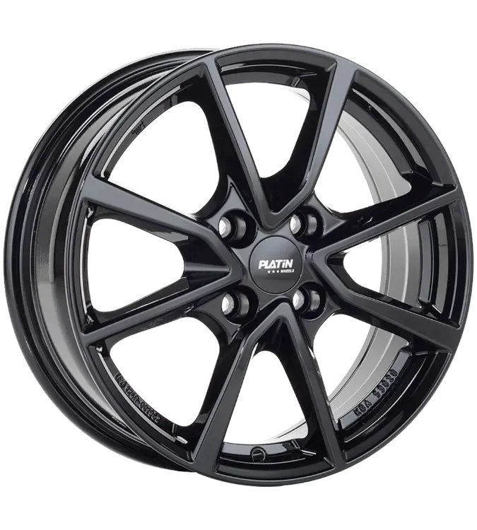 PLATIN Wheels P 95 Black Gloss 6,50x16 4x108,00 ET32,00