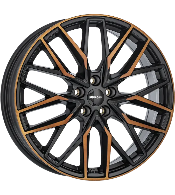 MONACO WHEELS GPX Black Copper Polished 8,00x20 5x112,00 ET40,00