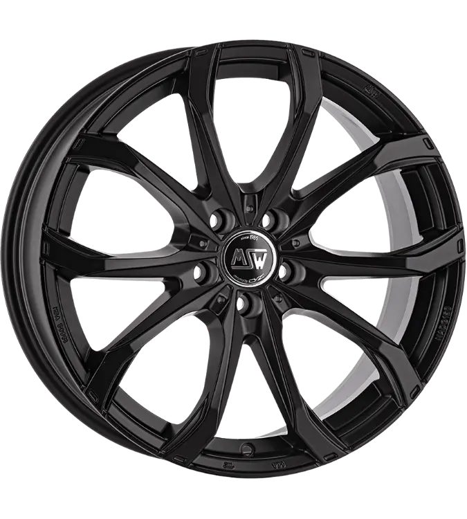 MSW 48 Matt Black 6,50x20 5x114,30 ET33,00