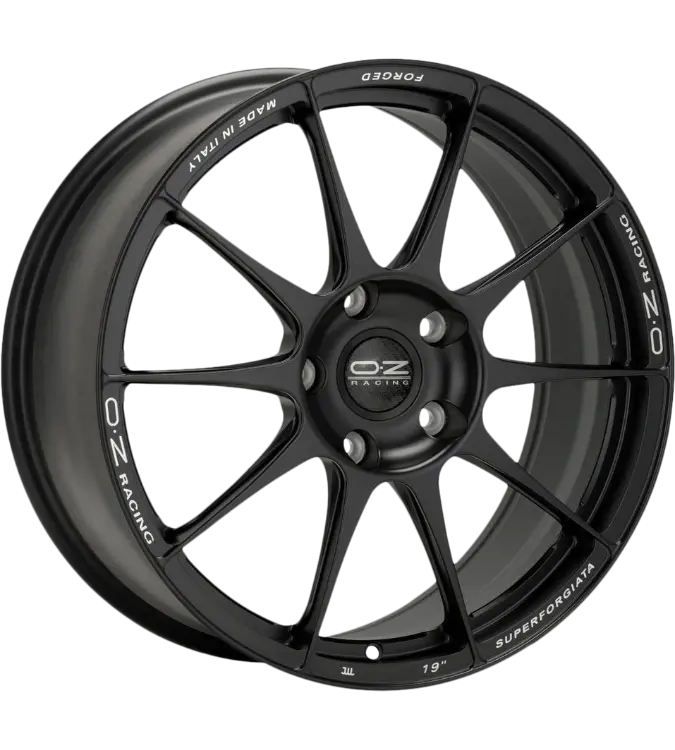 OZ SUPERFORGIATA - MATT BLACK 10,00x19 5x120,65 ET32,00