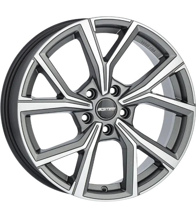 GMP Italia MENTOR Matt Anthracite Diamond 7,00x17 5x112,00 ET45,00