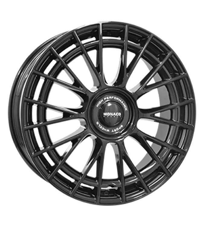 MONACO WHEELS Grand Prix 12 Gloss Black 8,50x20 5x114,30 ET40,00