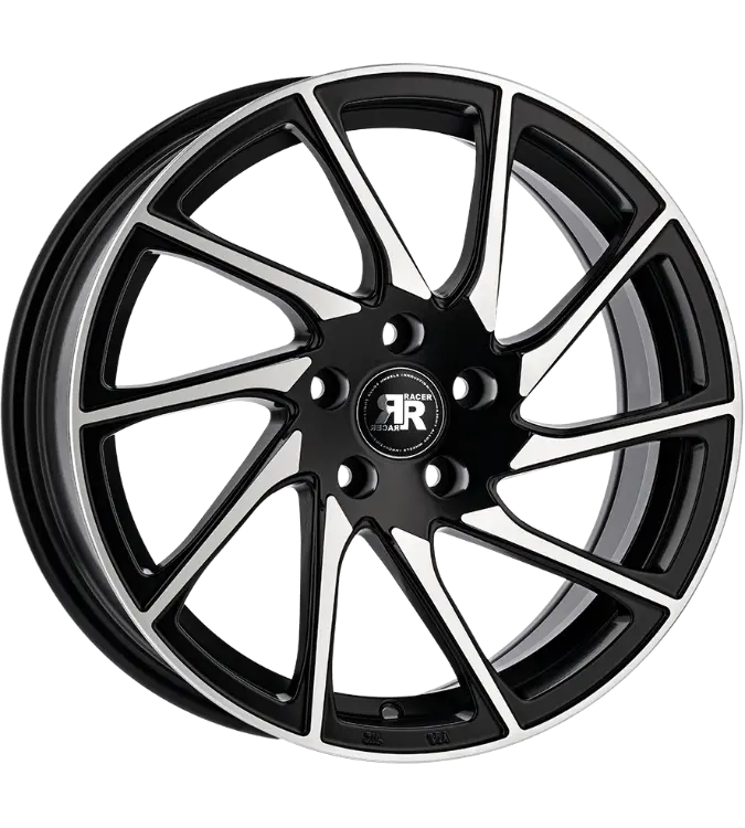 Racer TURN Black Polished 8,00x18 4x100,00 ET35,00