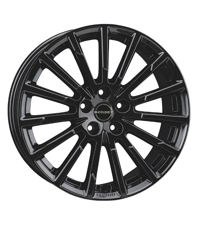 Borbet BX15 black glossy 8,00x18 5x108,00 ET42,00