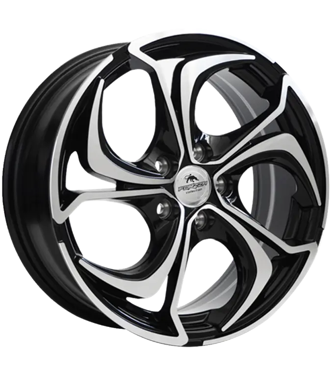 FORZZA Aktia Black Faced Machined 6,50x16 5x100,00 ET38,00