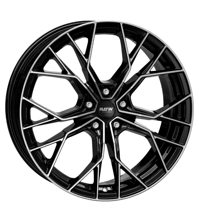 PLATIN Wheels P 118 Black Polished 8,00x18 5x120,00 ET34,00
