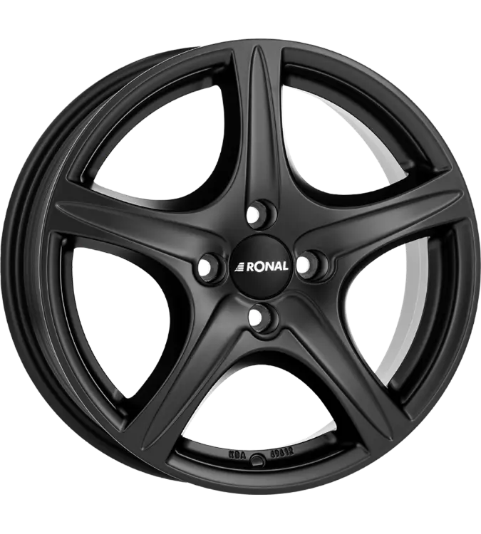 Ronal R56 Trend Black 6,50x16 4x108,00 ET26,00
