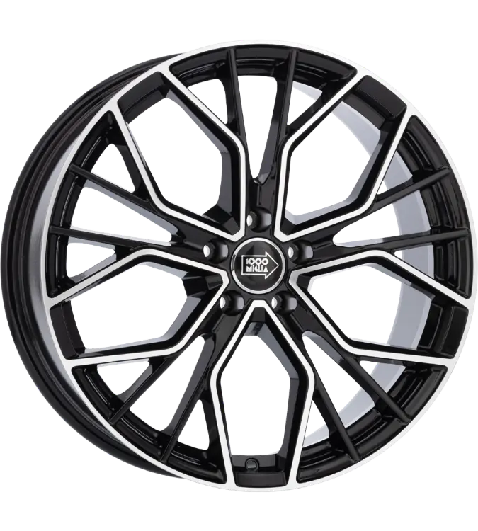 Mille Miglia MM1020 Black Polished 9,00x20 5x112,00 ET35,00