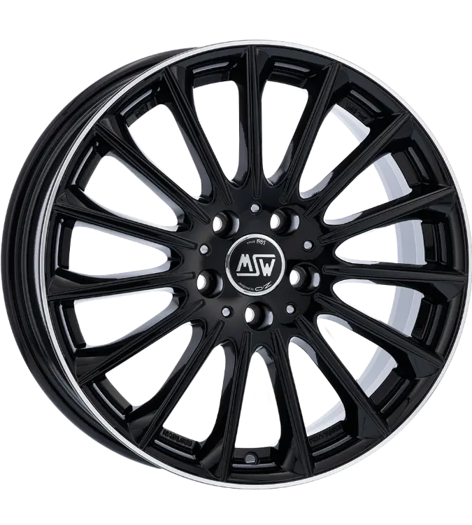 MSW 30 Gloss Black Diamond Lip 8,50x20 5x112,00 ET35,00