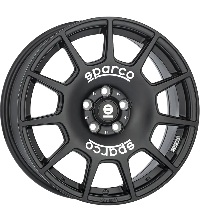 Sparco Terra Matt Black 8,00x18 5x100,00 ET35,00