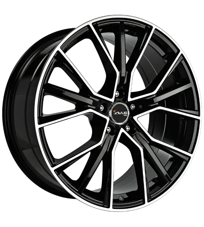 AVUS Racing AF18 - Black Polished 9,00x20 5x120,00 ET45,00