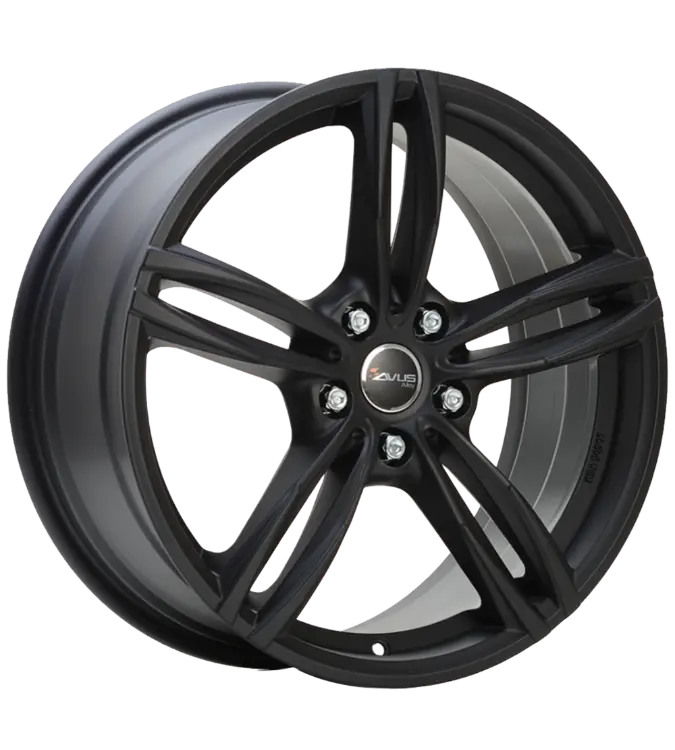AVUS Racing AF15 - Matt Black 8,50x19 5x108,00 ET45,00