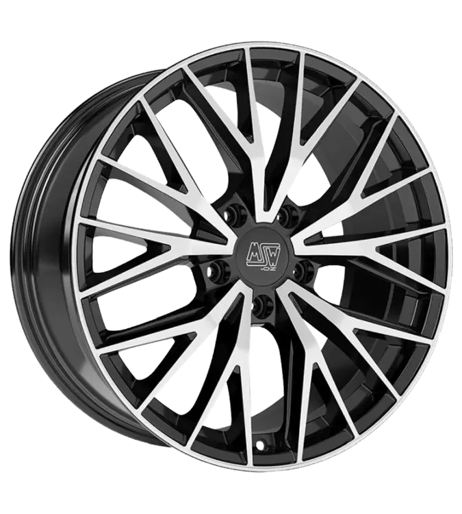 MSW 44 Black Polished 7,50x20 5x112,00 ET44,10