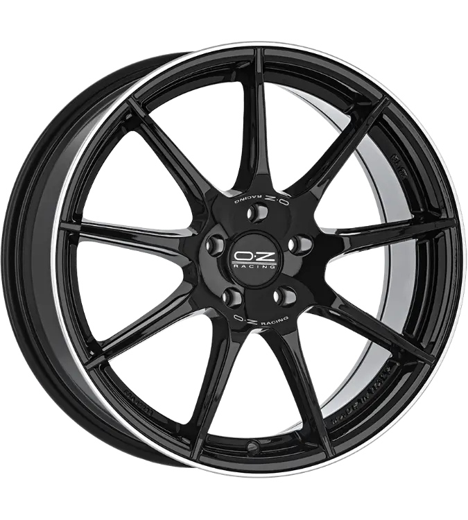 OZ VELOCE GT GLOSS BLACK LP 7,50x17 5x100,00 ET35,00
