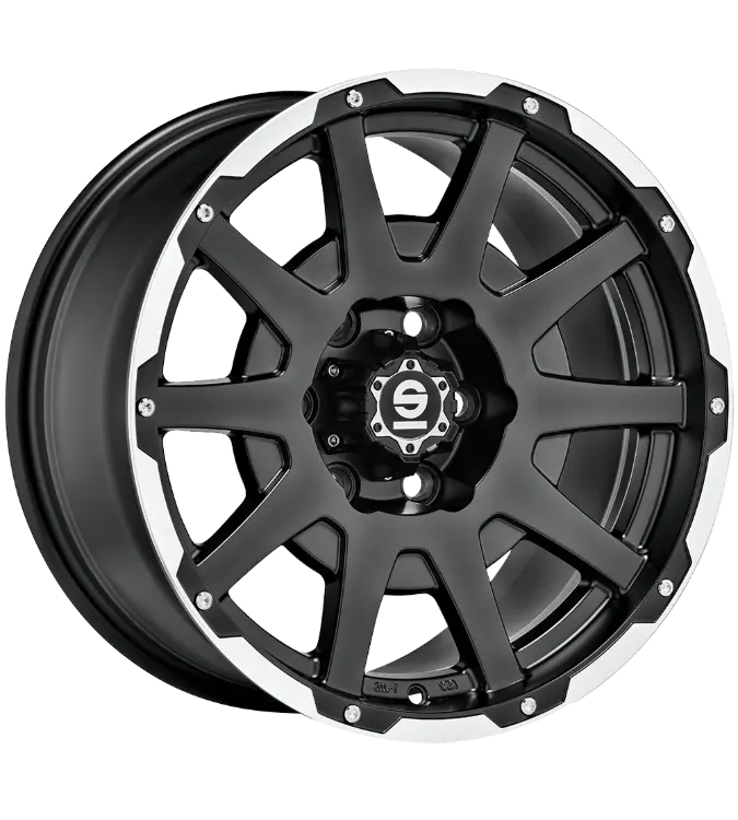 Sparco DAKAR Black Lip Polished 8,50x17 5x120,00