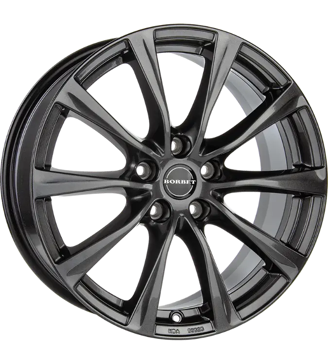 Borbet RE metal grey 7,00x16 5x100,00 ET38,00