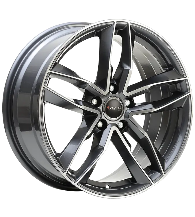AVUS Racing AF16 - Anthracite Polished 8,50x20 5x112,00 ET20,00
