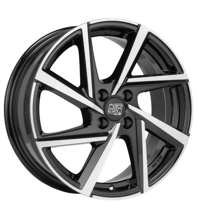 MSW 80-4 Gloss Black Polished 6,50x16 4x100,00 ET35,00