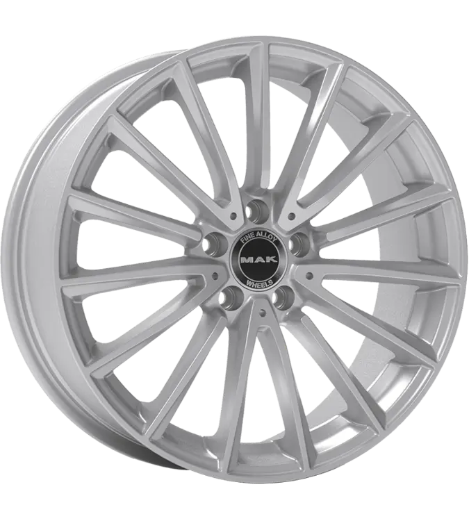 MAK Komet Silver 9,00x18 5x112,00 ET50,00