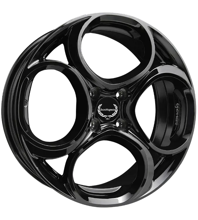 TecnoMagnesio Junior 4 Glossy Black 6,50x17 4x108,00 ET32,00