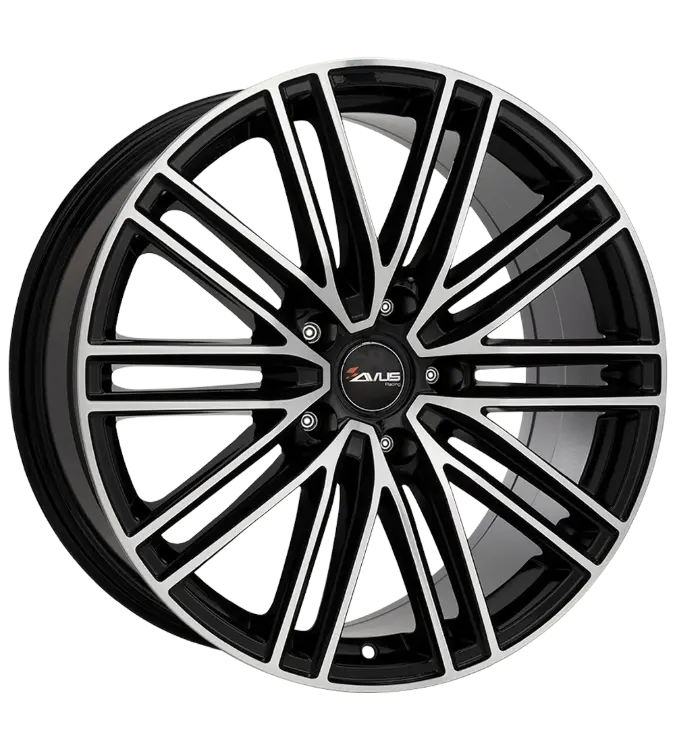 AVUS Racing AC-M08 - Black Polished 9,00x20 5x112,00 ET25,00