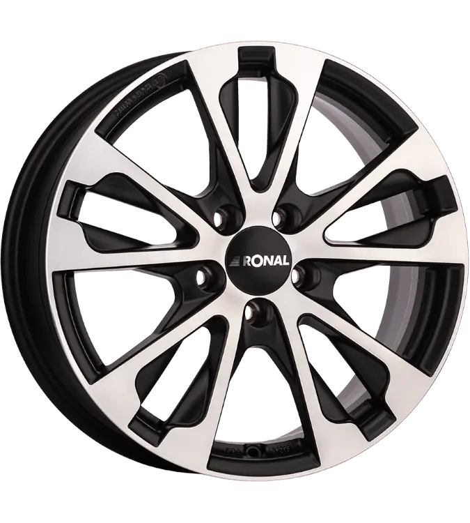 Ronal R61 Jetblack Matt Diamond 7,50x17 5x112,00 ET40,00